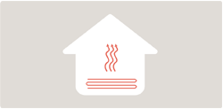 Radiant floor heating